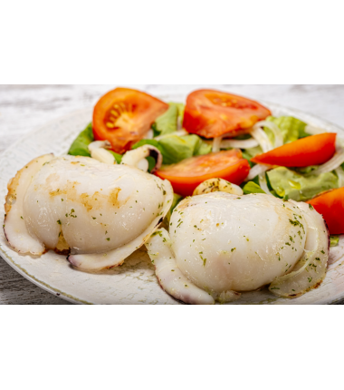 SEPIA A LA PLANCHA CON ENSALADA